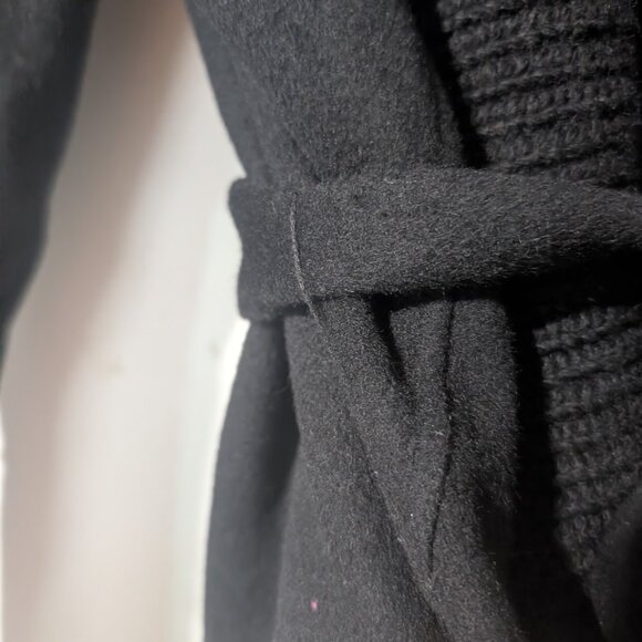 NEW! Soia & Kyo | Gabby Wool Tie-Waist Coat - Picture 13 of 16